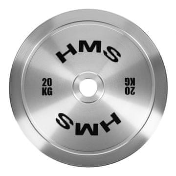 HMS Olimpijska čelična kalibrirana ploča 20 kg TOS200