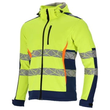 Proline VISOKO UIDLJIVA SOFTSHELL JAKNA ŽUTO-PLAVA, "S", CE, LAHTI