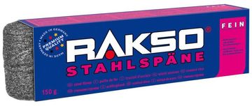 RAKSO STAHLWOLLE Čelične strugotine za brušenje drva 150g RAKSO