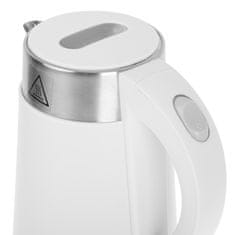 Adler ADLER AD 1372w Električni kuhalo za vodu 0.6L 800W - srebrno/bijelo