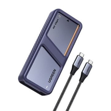 Ugreen Ugreen M.2 NVMe SSD kućište D703 USB4 Siva