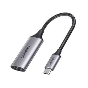 Ugreen Ugreen 70444 HDMI na USB-C adapter - Aluminij/Crni