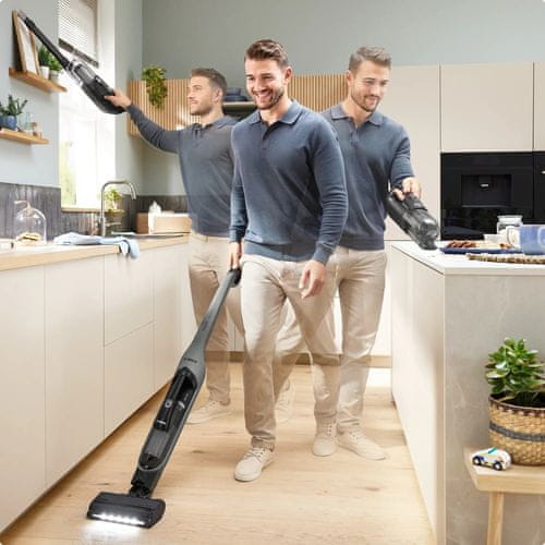 Svestrano čišćenje s ugrađenim ručnim usisavačem