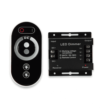 slomart ATL AG752C LED dimer kontroler 12/24V, 18A RF daljinski upravljač