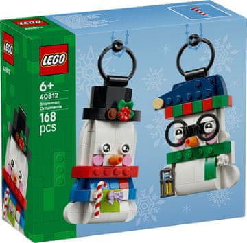 slomart LEGO Iconic 40812 - Ukrasi sa snjegovićima (168 kockica)