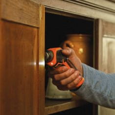 BLACK Black & Decker Akumulatorski odvijač/udarni odvijač CS3652LC-QW, 3.6V, 180 RPM, narančasta/crna