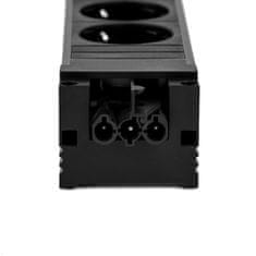Bachmann Bachmann STEP BASE produžni kabel, GST18, 6 utičnica, crni