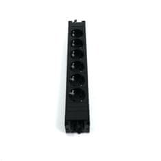 Bachmann Bachmann STEP BASE produžni kabel, GST18, 6 utičnica, crni