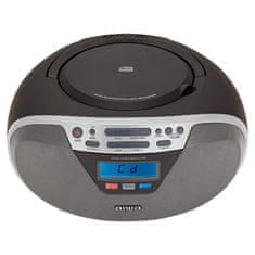 AIWA Aiwa BBTU-400SL prijenosni stereo sustav 6W FM Srebrna