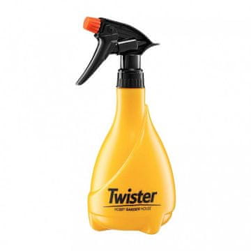 Kwazar 0,5l Twister ručna prskalica žuta hobi vrtna prskalica za sobne biljke