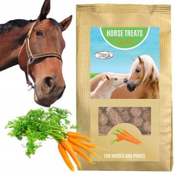 York Poslastice za konje, slatkiši, poslastice, MRKVA 1kg - 1000g