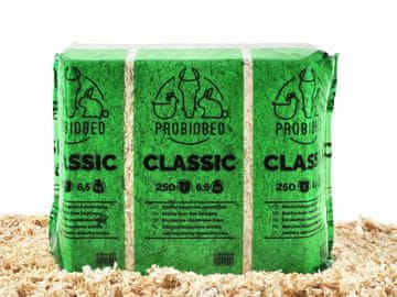 ProBioBED Classic podloga od piljevine za glodavce i konje, BEZ PRAŠINE 250l