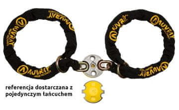 Auvray set dvostrukih podnih sidara 14 mm + 120 cm lanac s laso karikom - duljina 120 cm, promjer 13,5 mm (SR klasa