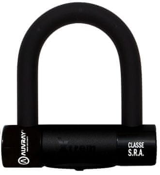 Auvray U-LOCK XTREM SREDNJA BLACK EDITION kopča - 18 mm igla, 155 mm x 163 mm (S.R.A. klasa)