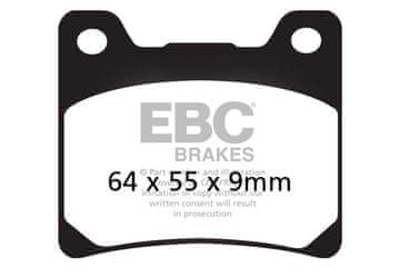 EBC FA088 kočione pločice (set za 1 disk)