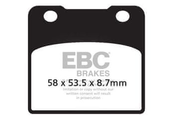 EBC FA103 kočione pločice (set za 1 disk)