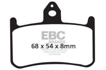 EBC FA187 kočione pločice (set za 1 disk)