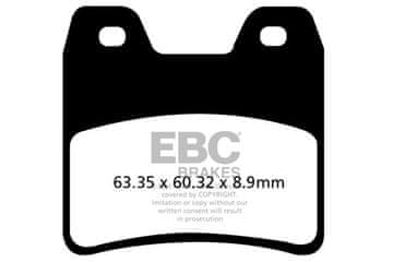 EBC FA348 kočione pločice (set za 1 disk)