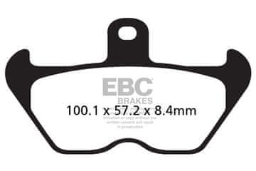 EBC FA407 kočione pločice (set za 1 disk)