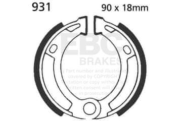 EBC 931 kočione papučice (1 set)