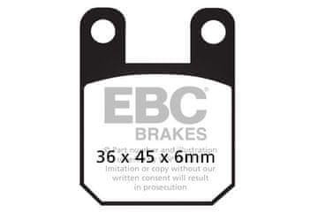 EBC FA115 kočione pločice (set za 1 disk)