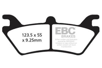 EBC FA313R kočione pločice (set za 1 disk)