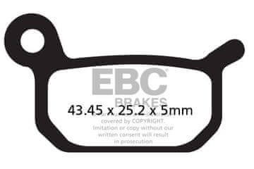 EBC FA325R kočione pločice (set za 1 disk) (ekvivalent PROX 37.106302)