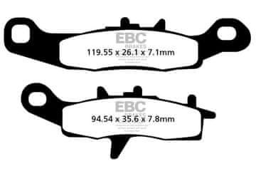 EBC FA349R kočione pločice (set za 1 disk)