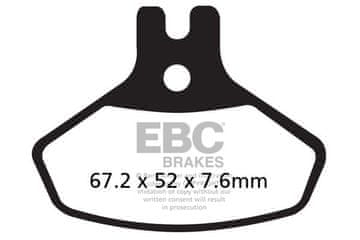 EBC FA468R kočione pločice (set za 1 disk)