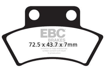 EBC FA232TT kočione pločice (set za 1 disk)
