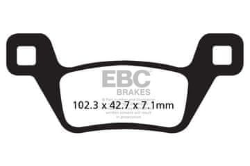 EBC FA600/2TT kočione pločice (set za 1 disk)