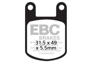 EBC FA050 kočione pločice (set za 1 disk)