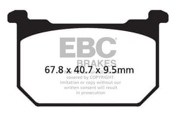 EBC FA068 kočione pločice (set za 1 disk)
