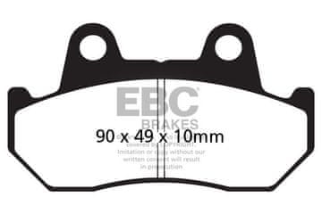 EBC FA069 kočione pločice (set za 1 disk)