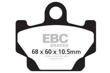 EBC FA081 kočione pločice (set za 1 disk)