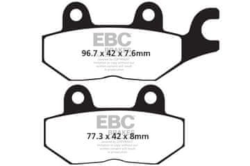 EBC FA215 kočione pločice (set za 1 disk)