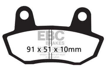 EBC FA090V V-PAD kočione pločice (set za 1 disk)