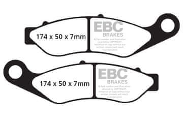 EBC FA638 kočione pločice (set za 1 disk)