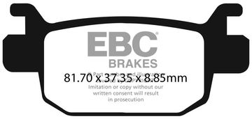 EBC FA698 kočione pločice (set za 1 disk)