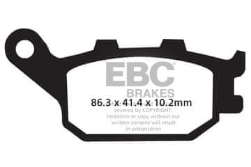 EBC FA174 kočione pločice (set za 1 disk)
