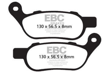 EBC FA458V V-PAD kočione pločice (set za 1 disk)