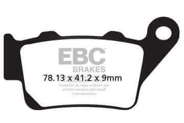 EBC FA213 kočione pločice (set za 1 disk)