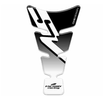 DE Tankpad Spirit shape logo SV crna/prozirna