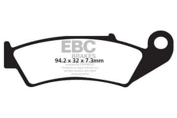 EBC MXS125 kočione pločice za terenska trkaća vozila (set za 1 disk)