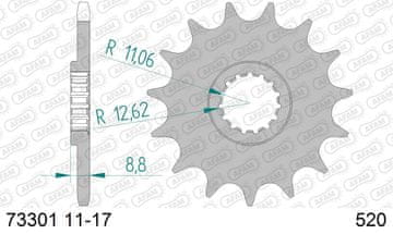 Prednji lančanik za lanac 520 kod 73301-14