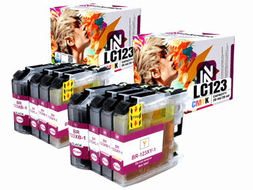Tinta Inkdigo LC123 kompatibilna s Brother DCP-J132W MFC-J245 DCP-J4110DW TÜV certificirano