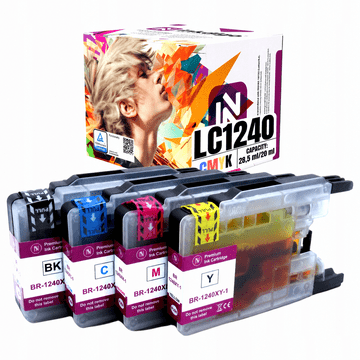 Tinta Inkdigo LC1240 kompatibilna s Brother DCP-J525W MFC-J430W DCP-J725DW TÜV certificirano