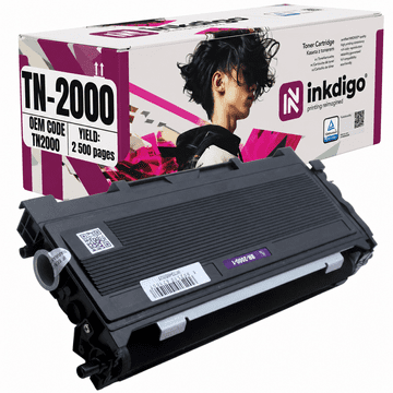 Inkdigo toner TN2000 kompatibilan s Brother HL-2035 HL-2035R HL-2037 TÜV certificiran