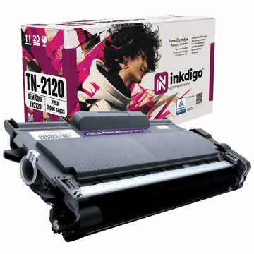 Inkdigo toner TN2120 kompatibilan s Brother DCP-7030 HL-2140 MFC-7320 TÜV certificiran