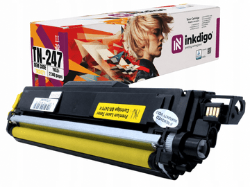 Inkdigo toner TN247Y kompatibilan s Brother DCP-L3510 HL-L3210 MFC-L3710CW TÜV certificiran